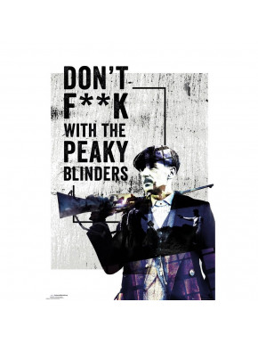 Póster Peaky Blinders Don´t Fuck