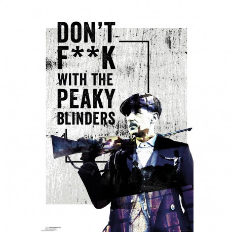 Póster Peaky Blinders Don´t Fuck