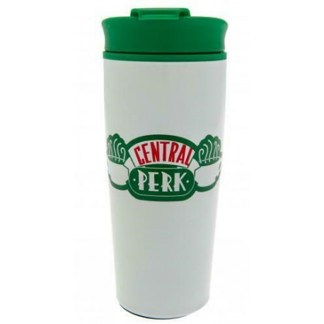 Vaso de viaje Friends metálico Central Perk