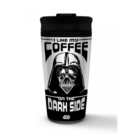 Vaso de viaje metálico Darth Vader