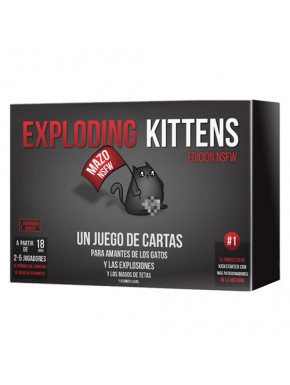 Board game Exploding Kittens NSFW