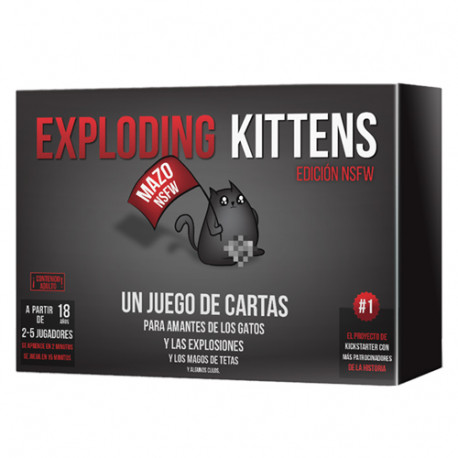Gioco da tavolo Exploding Kittens NSFW