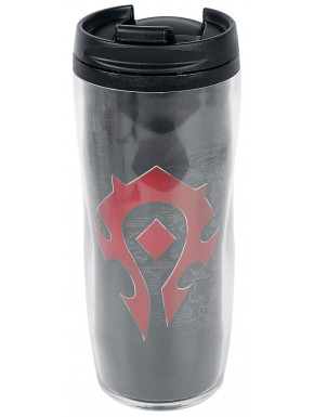 Taza de viaje Horda World of Warcraft