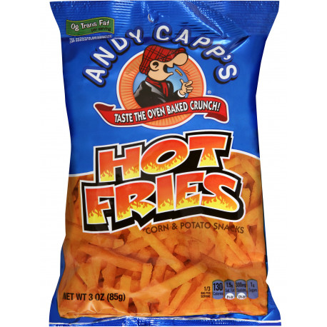 Galletas picantes Andy Capp's Hot Fries
