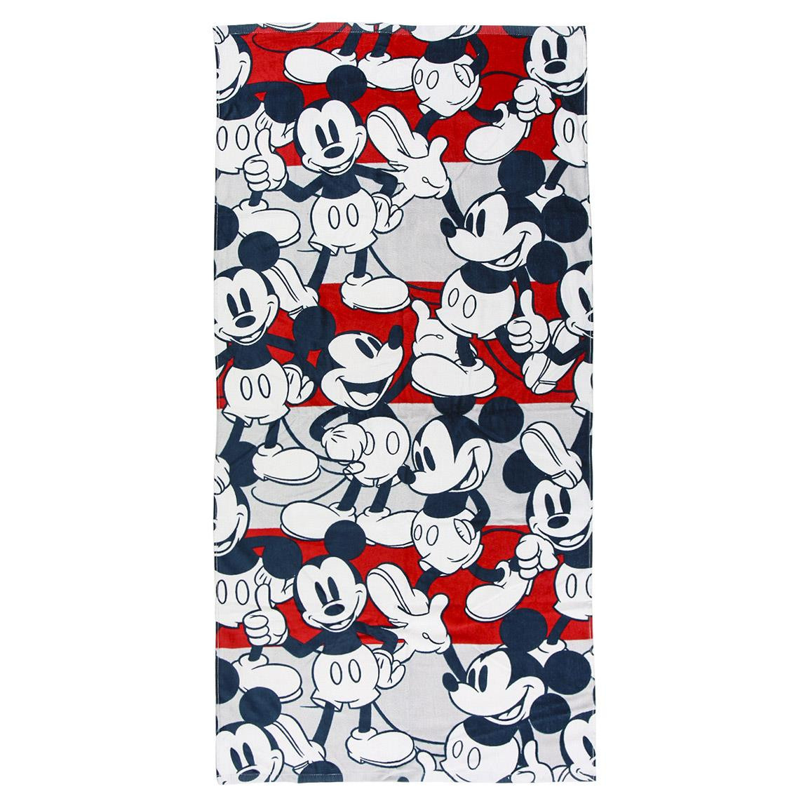 Various Toalla de Playa Infantil con Licencia Oficial Disney Mickey de Forma 