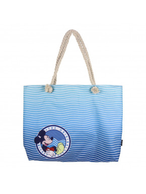 Bolso Playa Azul Mickey Disney