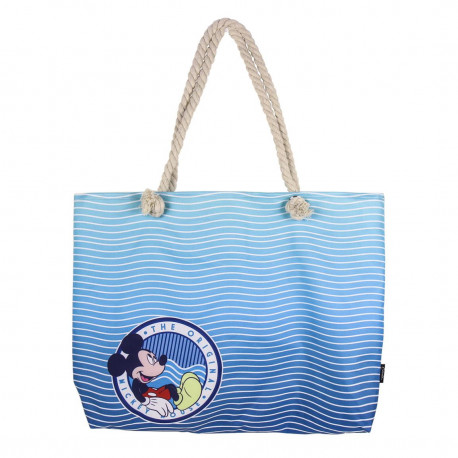 Bolso playa azul de Mickey Disney
