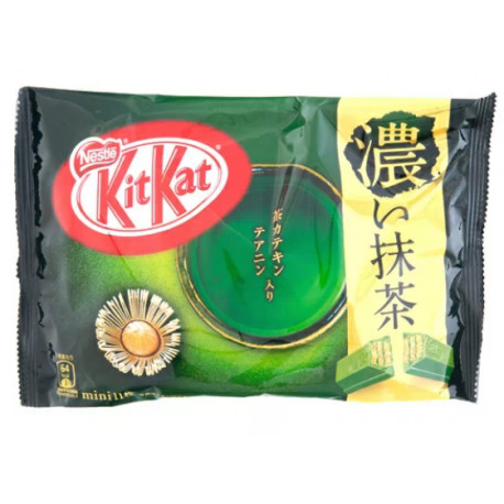 Kit-Kat mini sabor té verde tostado Hojicha 139gr