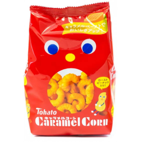 Caramel Corn snack de maíz dulce Tohato