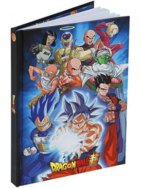 "DRAGON BALL SUPER - A5 Notebook ""Universe 7"" X4"