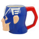 STOR TAZA CERAMICA 3D 320 ML CABEZA CAPTAIN AMERICA