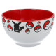 Tigela café Pokémon com design Pokebola