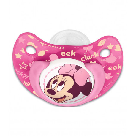 Chupete Disney Minnie Mouse rosa 0-6 meses