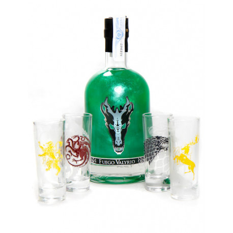 Pack chupitos Fuego Valyrio Juego de Tronos AP5