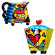SET POT SUCRE ET CREME COEUR