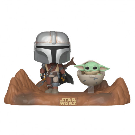 Funko Pop! Moments Mandalorian with Baby Yoda