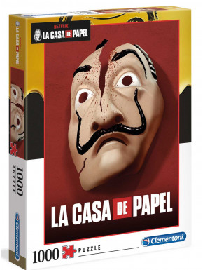 Puzzle La Casa de Papel máscara