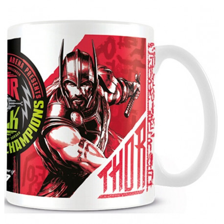 Caneca Marvel Thor vs Hulk