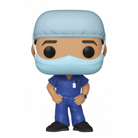 Funko Pop! COVID19 Heroes Chico pijama azul
