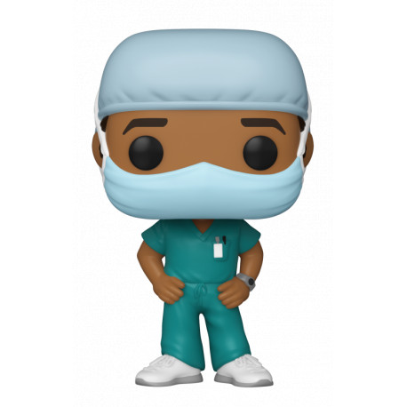 Funko Pop! COVID19 Heroes Chico pijama verde