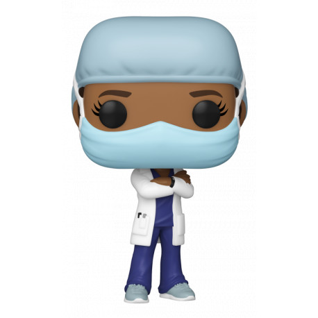 Funko Pop! COVID19 Heroes Chica pijama azul oscuro