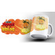 Taza Puterful de Dragon Ball con diseño divertido