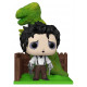 Figurine Funko Pop! Deluxe Edward aux mains d'argent avec dinosaure