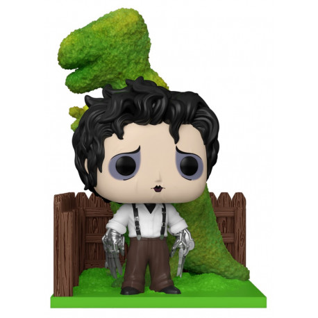 Figurine Funko Pop! Deluxe Edward aux mains d'argent avec dinosaure