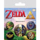 PACK CHAPAS LA LEGGENDA DI ZELDA