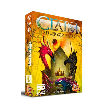 Juego de Cartas CLAIM REFUERZOS: MAPAS