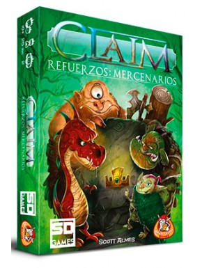 Juego de Cartas Novedad 1 CLAIM REFUERZOS: MERCENARIOS