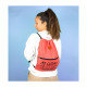 Bolsa mochila cuerda Pedrita Parker diseño Croquetas