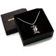 Pendentif en argent inspiré de Death Note