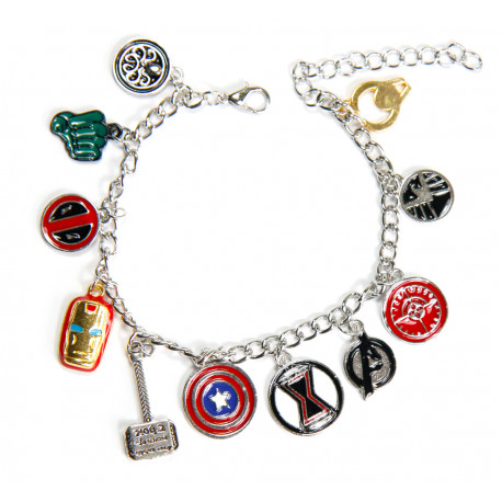 Pulsera abalorios Marvel