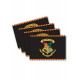 Set de 4 posavasos Hogwarts Harry Potter