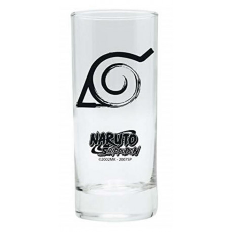 "NARUTO SHIPPUDEN - Glass ""Konoha"" x2"