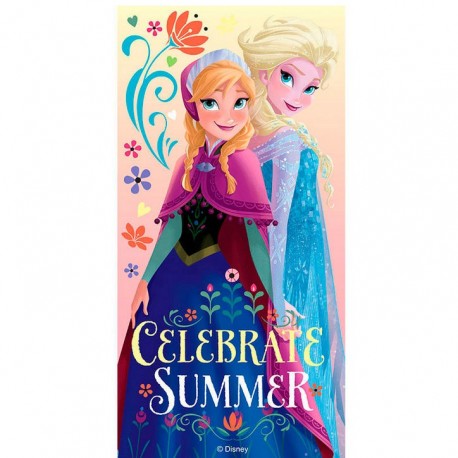 Toalha Celebrate Summer de Frozen