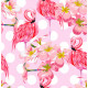 Pañuelo Foulard Flamingo Doodle