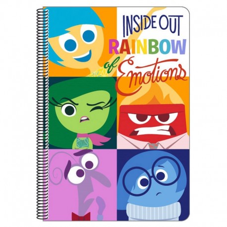 Notebook A4 hard cover Inside Out