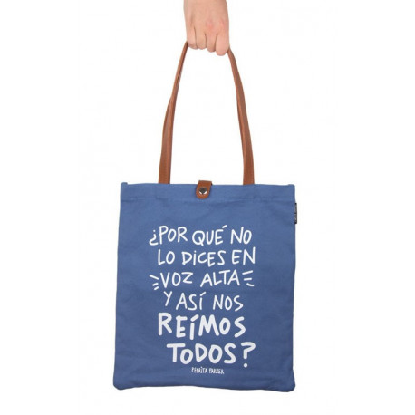 BOLSA DE LONETA VAQUERA VOZ ALTA Pedrita Parker