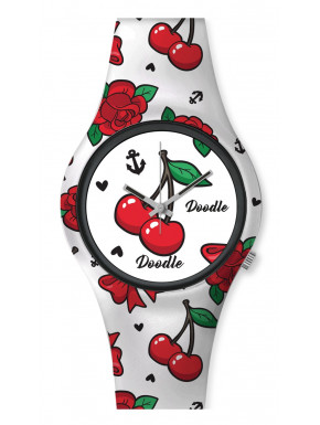 Reloj Cherry Vintage Doodle