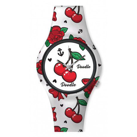 Reloj Cherry Vintage Doodle