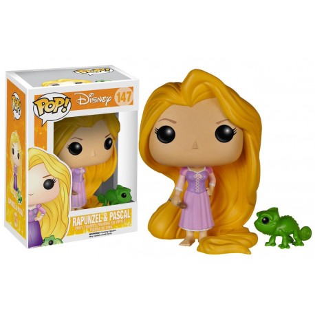 Empêtré Funko Pop! Figure Raiponce et Pascal 9 cm