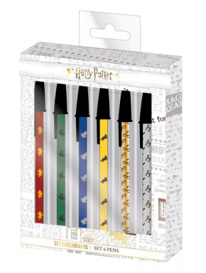 Set de 6 stylos Harry Potter