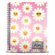 Cuaderno A5 OHMYPOP diseño emojis margaritas