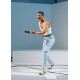 Freddie Mercury Figura S.H. Figuarts Live Aid Ver. 15 cm