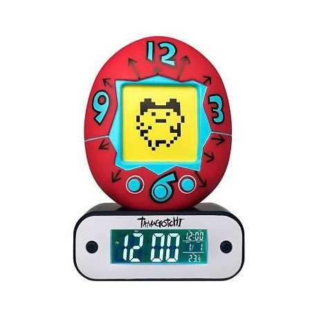 Reloj Despertador Lámpara LED Tamagotchi