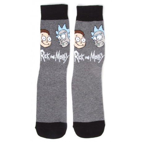 Calcetines Rick and Morty faces