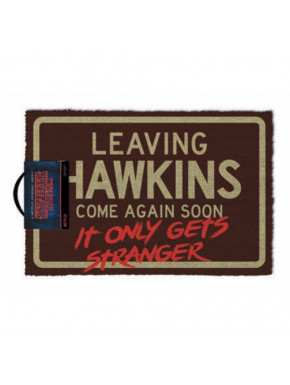 Felpudo Stranger Things Leaving Hawkins