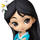 Figura Mulán Disney Banpresto Q Posket 14 cm
